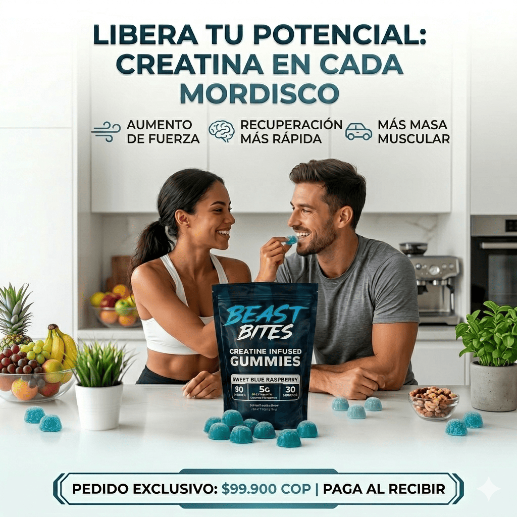 Beast Bites Gummies - Más fuerza, más energía y mejor rendimiento